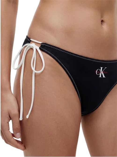 Slip bikini con laccetti Calvin Klein | LV00Q61215UB1